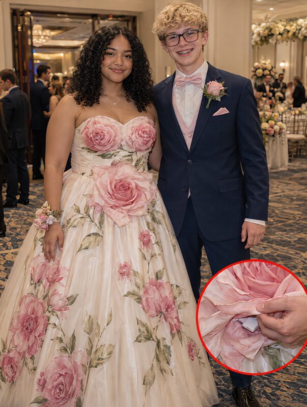 My daughter's best friend made her a prom dress after every boutique told her that no beautiful dress was made for someone like her because she was obese... But what he had hidden inside it left the entire room speechless..
