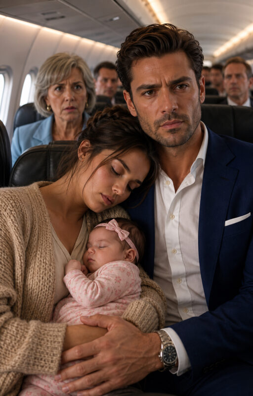 A stranger asked me to pretend I was sleeping on his shoulder during the flight… but when we landed, I discovered he was the most powerful man in Mexico… and my ex-husband was already hunting me down...