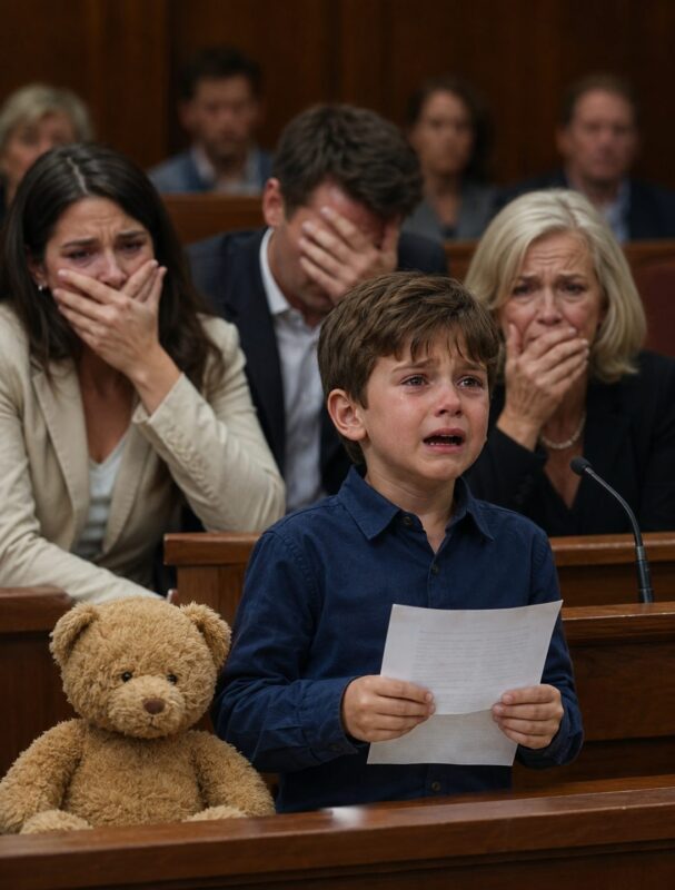 I filed for divorce after catching my husband cheating… but our son’s words in court left everyone speechless...