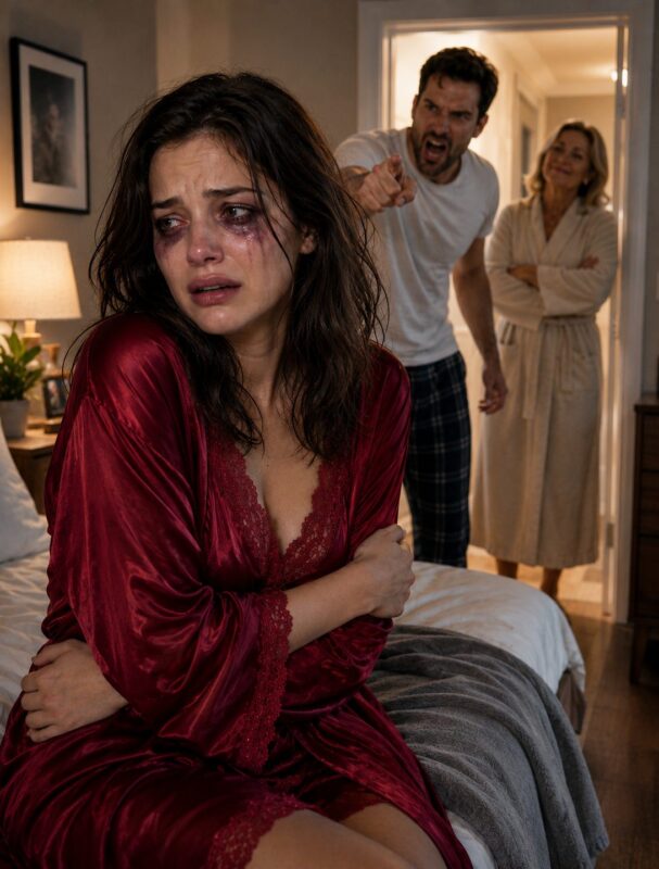 At exactly 3:00 a.m., my husband burst into our bedroom shouting, “Get up, you worthless piece of trash!” Meanwhile, his mother stood in the doorway laughing...