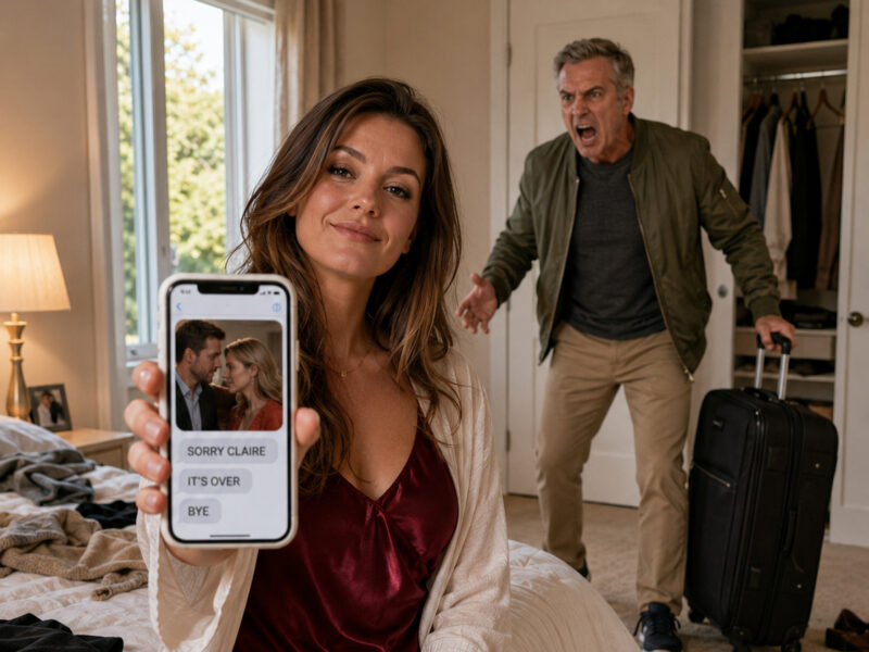 At 2:00 a.m., my husband secretly packed his bags and slipped out of our bedroom like a thief... Thirty minutes later, he sent me a photo of himself and his mistress at the airport...