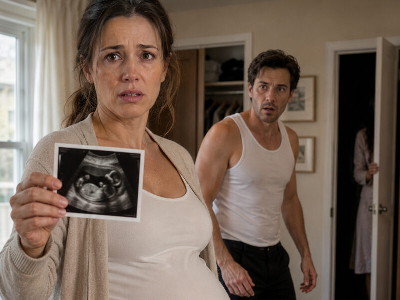 My husband was pulling up his pants when I came home holding our baby’s ultrasound… my best friend was hiding in our closet...