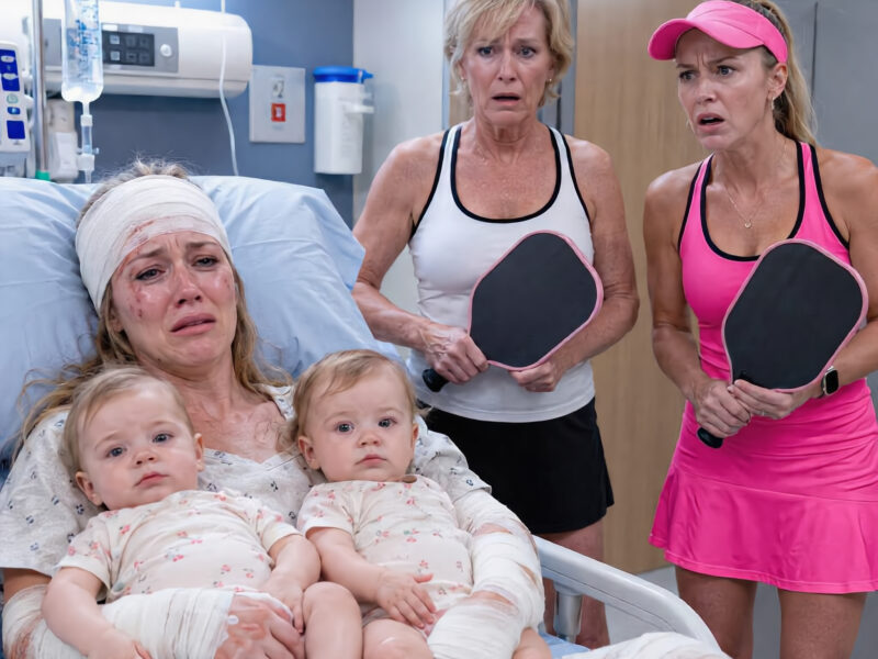 After a terrible accident left me barely able to walk, I called my parents, begging them to take care of my one-year-old twins. My mother's response sent a chill down my spine: “I still need time to play pickleball! Your sister never bothers us as much as you do ”