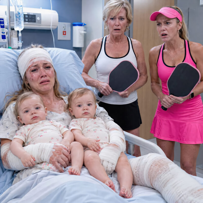 After a terrible accident left me barely able to walk, I called my parents, begging them to take care of my one-year-old twins. My mother's response sent a chill down my spine: “I still need time to play pickleball! Your sister never bothers us as much as you do ”