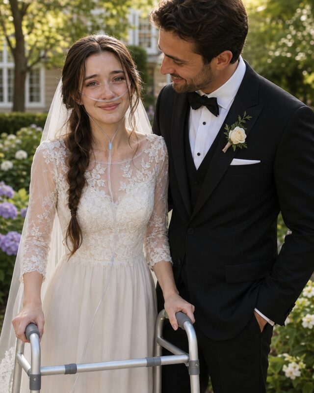 My fiancé left me after learning I had a terminal illness… So I hired a complete stranger to walk me down the aisle and help me fulfill my final wish...
