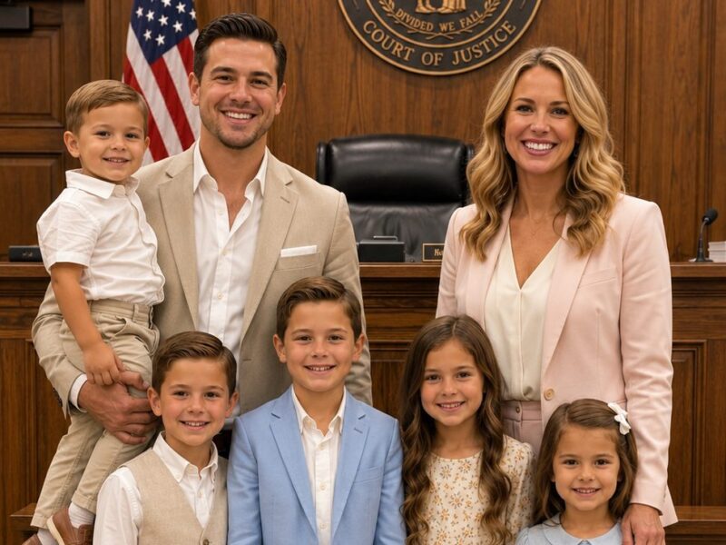 A 29-year-old single man fought to keep five siblings, all under the age of seven, from being separated. And when the judge finally asked him why he was willing to sacrifice everything for children he barely knew, his answer moved the entire courtroom to tears