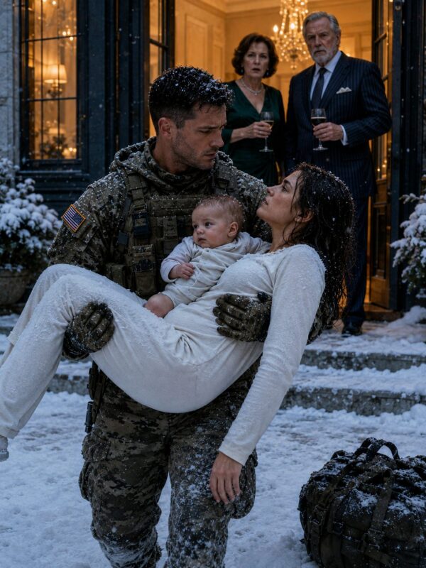 After 18 months abroad, I came home and found my wife and baby freezing on the front porch — what my parents had done left me speechless...
