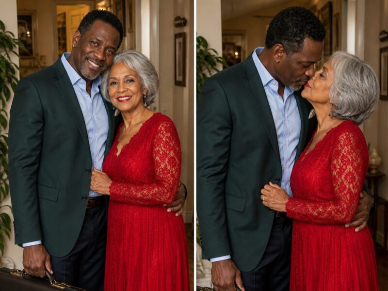 The boyfriend of my 72-year-old mother always left our family dinners before dessert… One evening, my daughter followed him… and she came back in tears