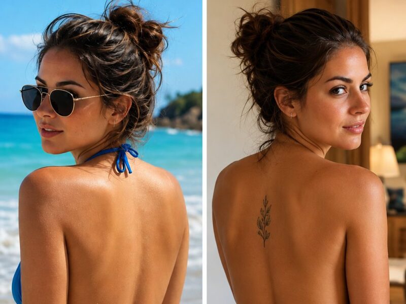 My wife came back from a weekend getaway, and the next morning, I noticed a strange lily-shaped mark on her back—something I had never seen before in fifteen years of marriage...