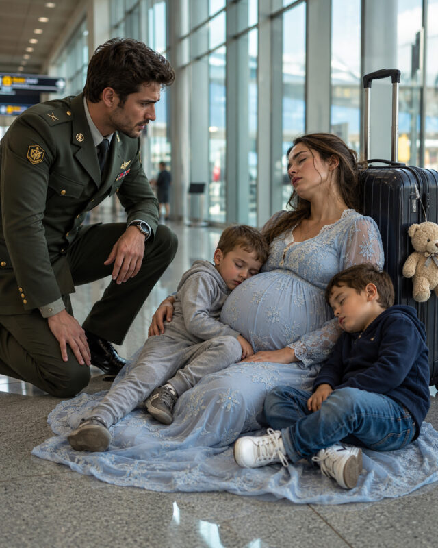 I found my ex, who had disappeared six years earlier, asleep at the airport with two little boys who had my eyes...