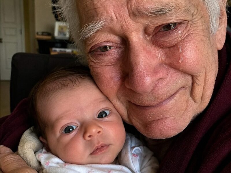 After giving birth, I took my baby to meet the man who had raised me, the man I simply called “Grandpa”… But the moment he looked into her eyes, he burst into tears... Then he whispered: — This is impossible… You have no idea what you’ve just done