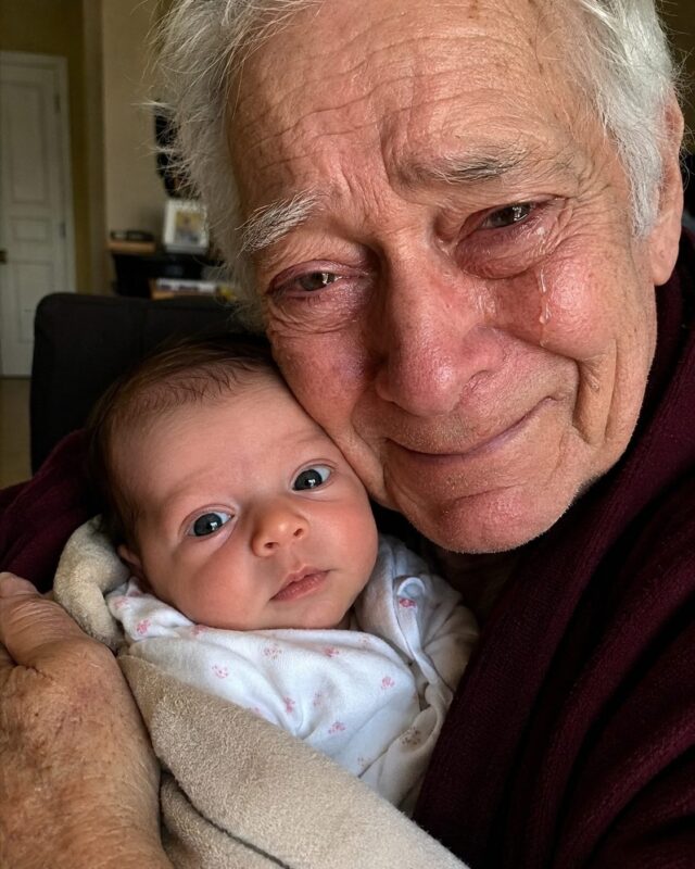 After giving birth, I took my baby to meet the man who had raised me, the man I simply called “Grandpa”… But the moment he looked into her eyes, he burst into tears... Then he whispered: — This is impossible… You have no idea what you’ve just done