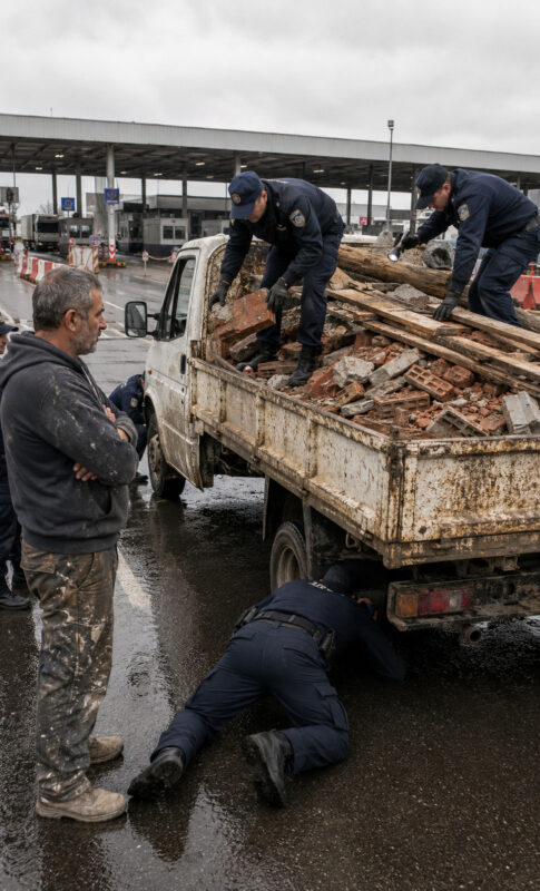 Every day, a man crossed the border with an old truck filled with construction debris. The customs officers systematically searched his cargo, convinced that he was smuggling something illegal… But when the truth finally came out, everyone was left speechless