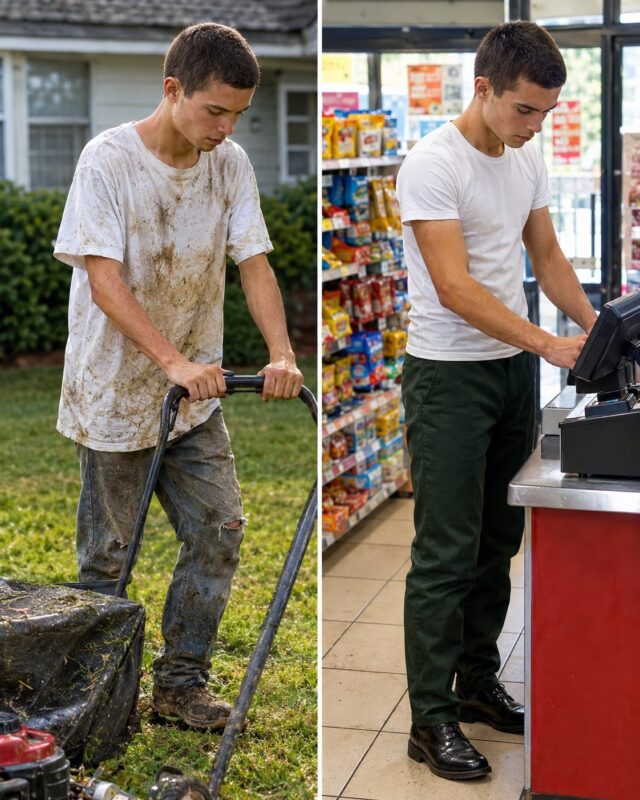 “I Thought I’d Simply Hired a Teenager to Mow My Lawn—Until I Discovered Why He Had Chosen MY House… I Was Left Speechless…”
