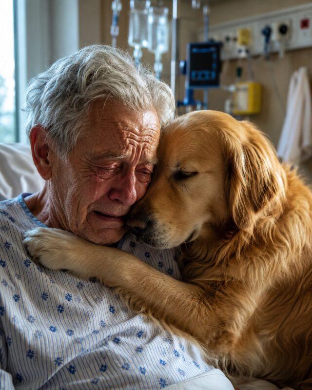 Doctors made a rare exception and allowed a dog into a patient's hospital room so he could say one last goodbye to his beloved owner. But just a few hours later, when a nurse returned, what she discovered left her frozen in horror…