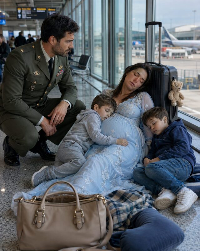 I found my ex, who had disappeared six years earlier, asleep at the airport with two little boys who had my eyes...