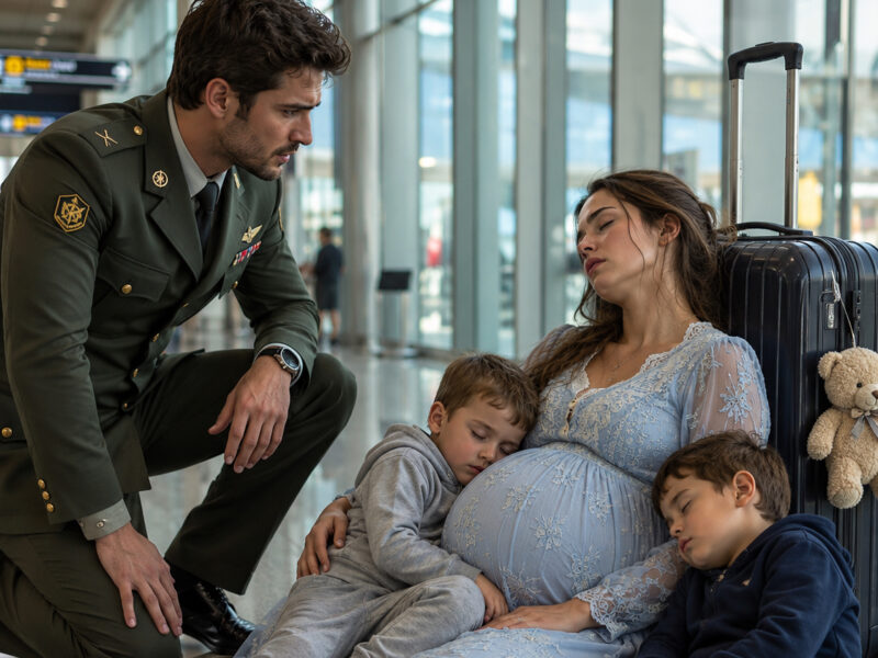 I found my ex, who had disappeared six years earlier, asleep at the airport with two little boys who had my eyes...