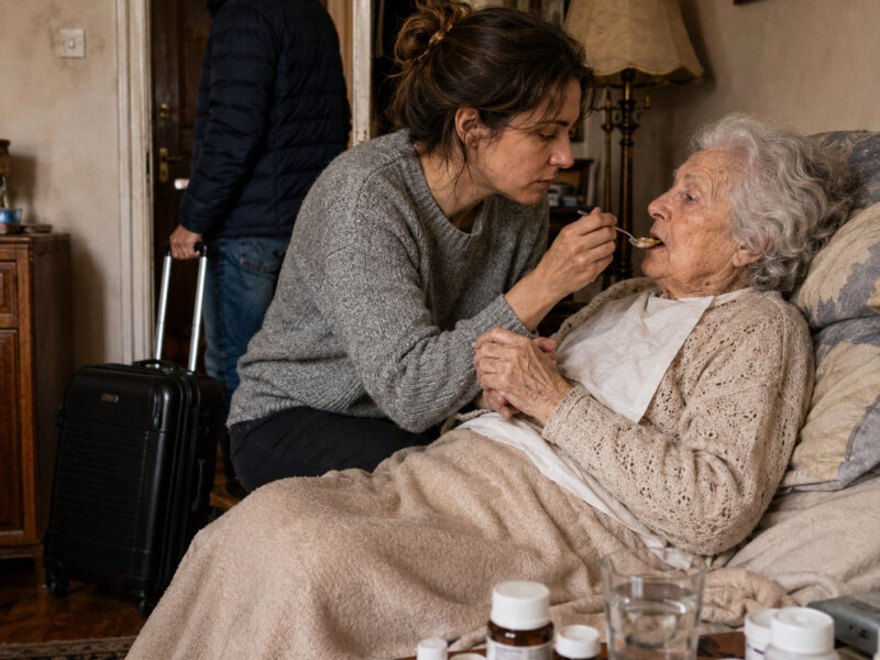 My husband left to work abroad for nearly a year, leaving me alone with his dying mother. I thought her final wish would be nothing more than a simple goodbye… But after the funeral, when I opened the drawer of her old sewing machine, I discovered that someone had been lying to me all these years...