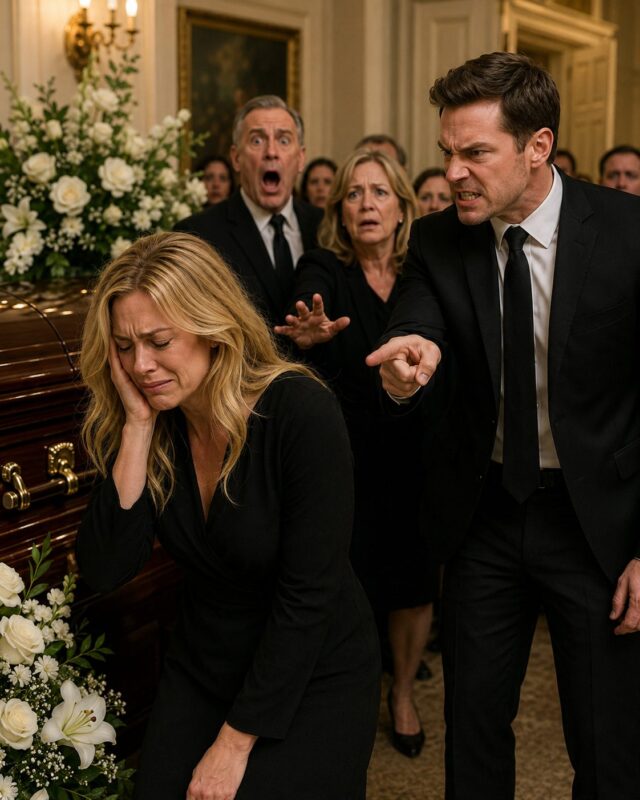 My brother lost control at our father’s funeral because I refused to give him the key to the safe. As our relatives held him back, he shouted, “She’s stealing my inheritance!” I said nothing... Later, I opened the safe in front of the entire family
