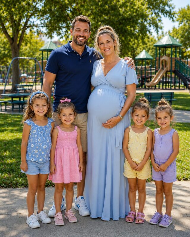 After four daughters, my husband finally had the son he had dreamed of for eight long years… But the moment he took our baby boy in his arms for the first time, the few words he whispered sent chills down my spine