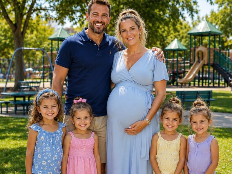 After four daughters, my husband finally had the son he had dreamed of for eight long years… But the moment he took our baby boy in his arms for the first time, the few words he whispered sent chills down my spine