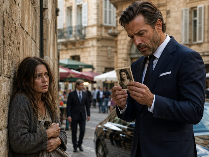 The man was about to leave when he caught sight of a homeless woman’s face by the side of the road. For a moment, he thought his wife, who had been missing for a year, was standing right in front of him