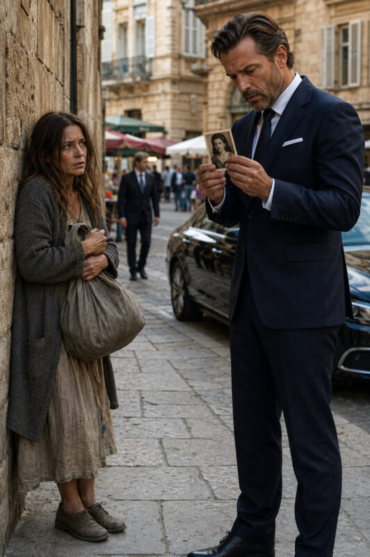 The man was about to leave when he caught sight of a homeless woman’s face by the side of the road. For a moment, he thought his wife, who had been missing for a year, was standing right in front of him