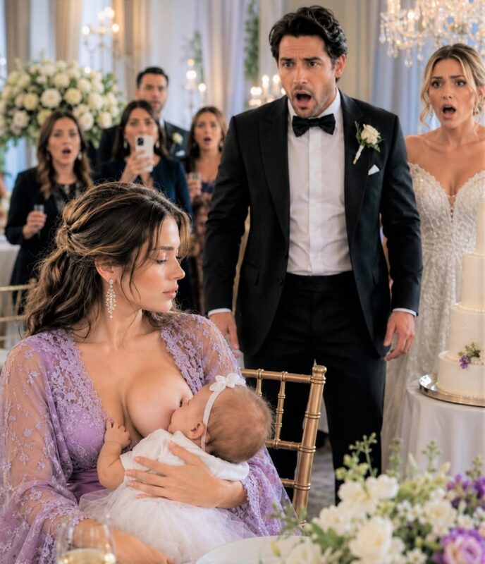 Eight months after divorcing me, my ex-husband called to invite me to his wedding. He bragged that his fiancée was pregnant, while my newborn daughter slept beside me...