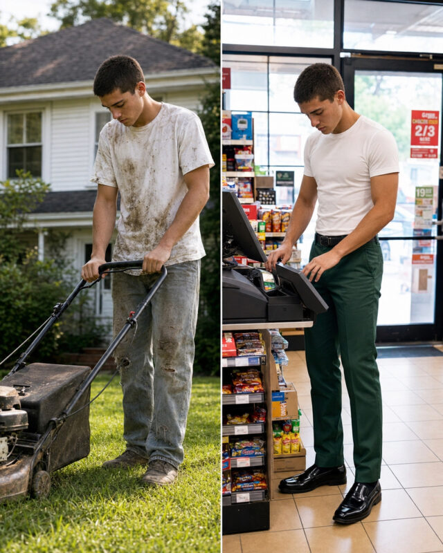 “I Thought I’d Simply Hired a Teenager to Mow My Lawn—Until I Discovered Why He Had Chosen MY House… I Was Left Speechless…”