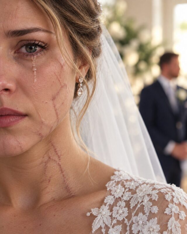 At my wedding, my aunt looked at the scars on my face in front of the entire room and said: “Daniel must be blind to marry something like that…”