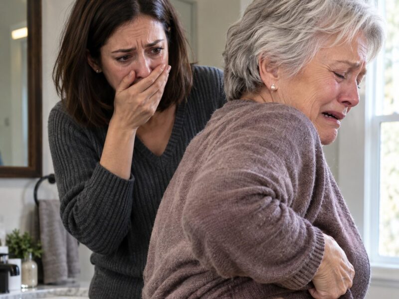 I came home to celebrate my mother’s birthday. Instead, she grabbed my hand and whispered, “Please, don’t take off my coat…” Minutes later, I uncovered my brother’s biggest secret—and a family betrayal no one had seen coming