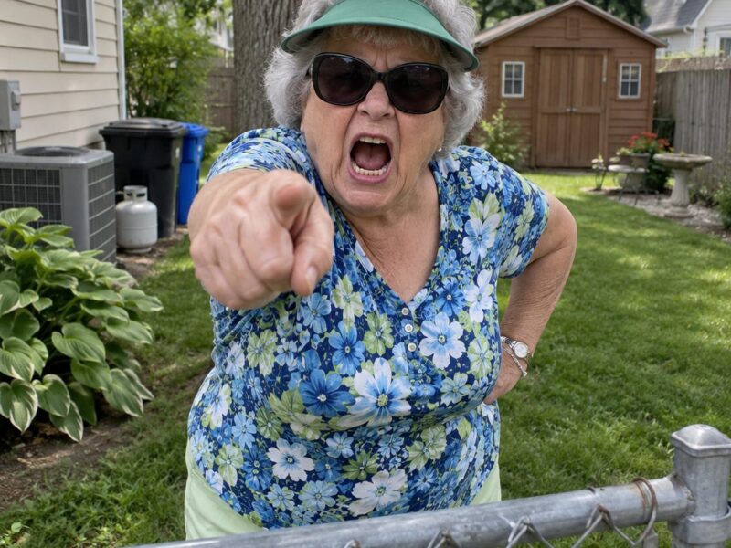 My neighbor reported me to the homeowners’ association because I had painted my front door dark green... A few days later, a police officer was scrolling through the footage from my security camera when he suddenly said just one thing to me: “Stop the video right now! What’s in her garage?”