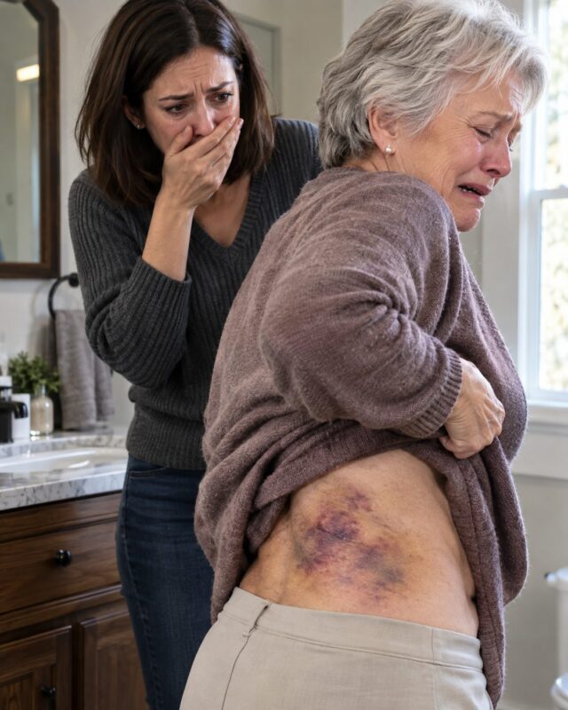 I came home to celebrate my mother’s birthday. Instead, she grabbed my hand and whispered, “Please, don’t take off my coat…” Minutes later, I uncovered my brother’s biggest secret—and a family betrayal no one had seen coming