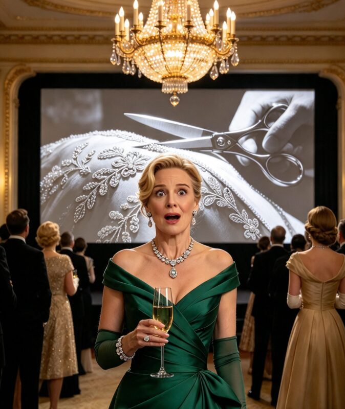 My mother-in-law tore apart my $120,000 wedding dress just three minutes before the ceremony... She had no idea I was about to expose her in front of 500 guests