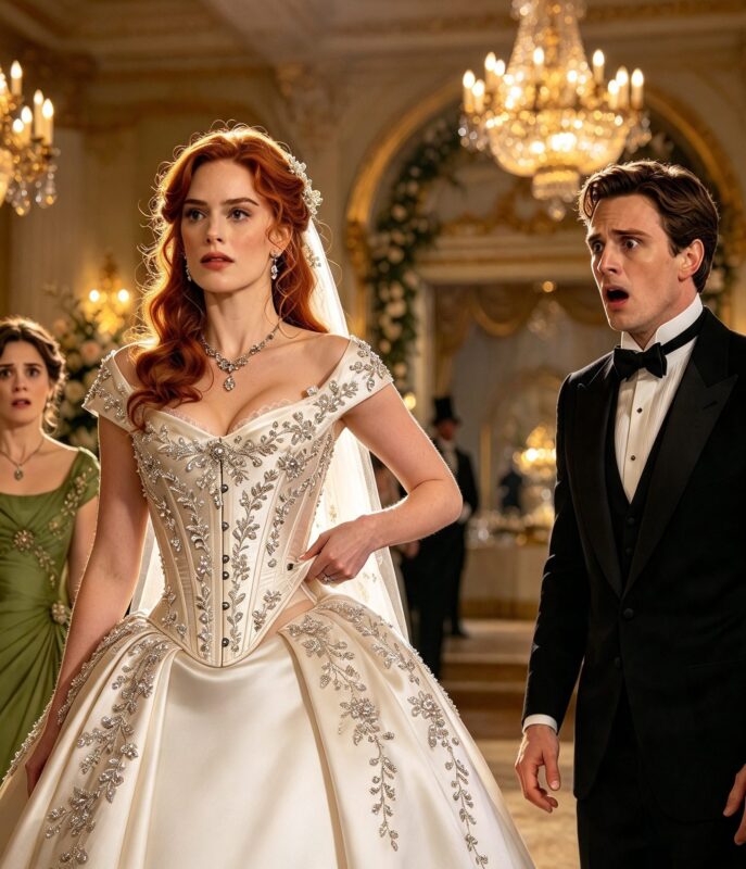 My mother-in-law tore apart my $120,000 wedding dress just three minutes before the ceremony... She had no idea I was about to expose her in front of 500 guests
