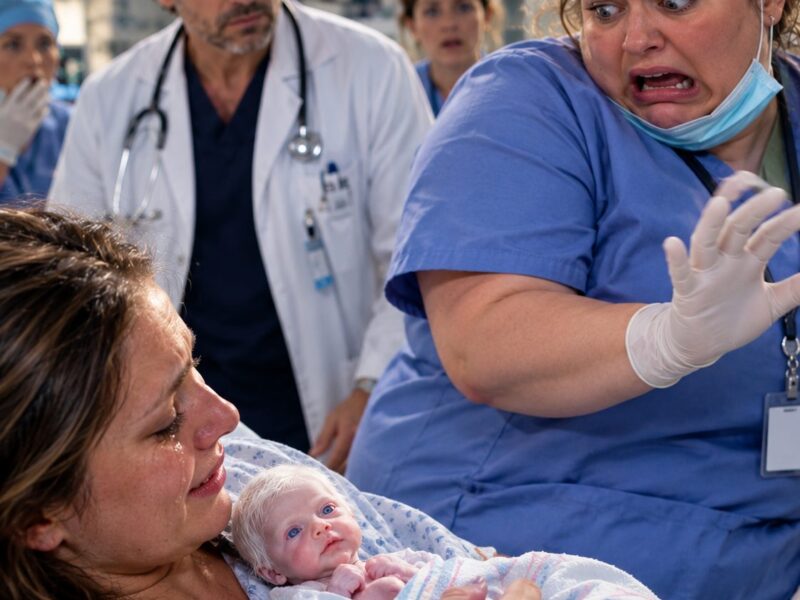 When Léa was born, a nurse jumped back and screamed, “Get that baby away from me! I don't want to get infected!” Moments later, a doctor's reaction left the entire delivery room in shock