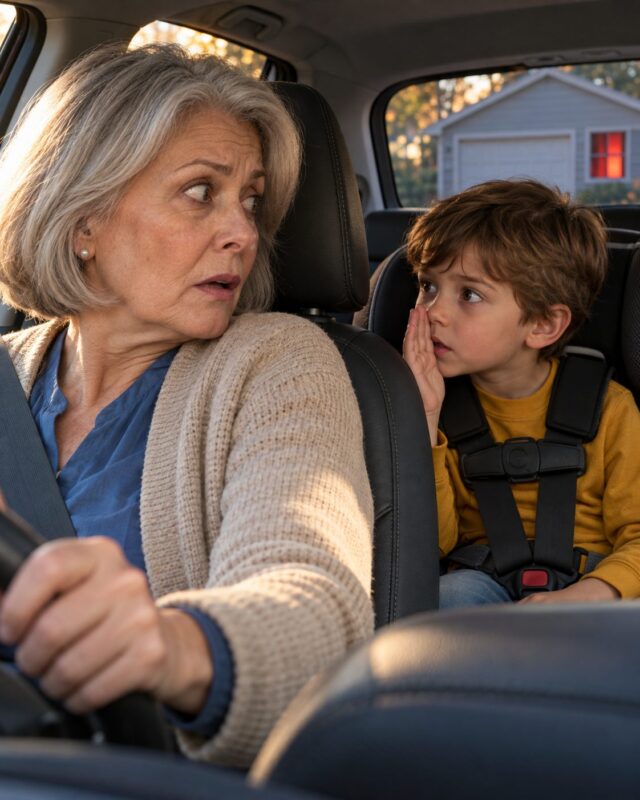 On the way home from preschool, my grandson suddenly leaned forward in his car seat and whispered to me: “Grandma, I know a secret. Mom and Dad said even the police mustn’t know about it…”
