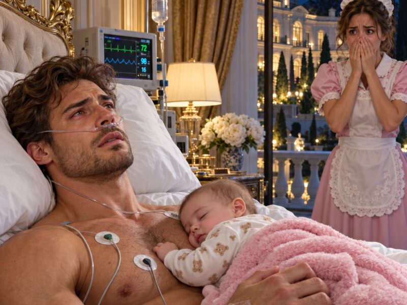 I was a penniless single mother when I agreed to care for a millionaire who had only five days left to live... That night, I placed my baby on his chest… and suddenly, his fingers moved