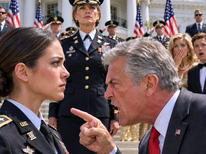 My billionaire father disowned Me 26 years ago for joining the military, then humiliated me at the White House… until the general left him speechless