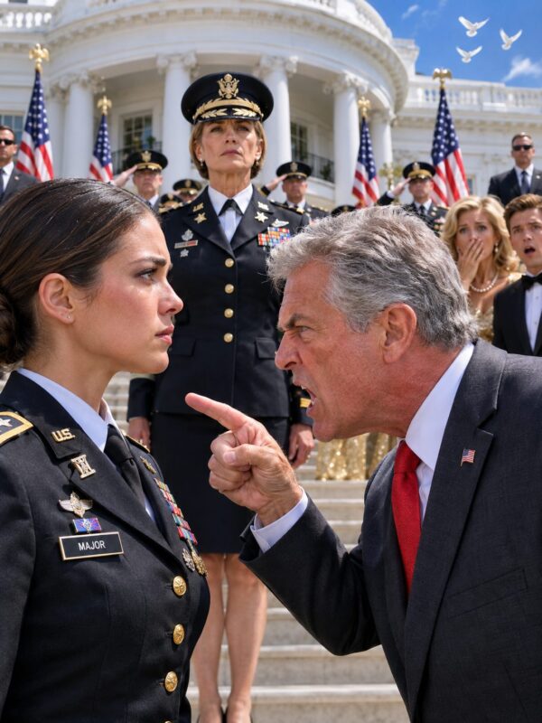 My billionaire father disowned Me 26 years ago for joining the military, then humiliated me at the White House… until the general left him speechless